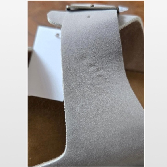 New Falls Creek Slide Shoes Mens Size 13 Boho Gray 2 Thick Strapped Buckled NWT - Picture 14 of 15